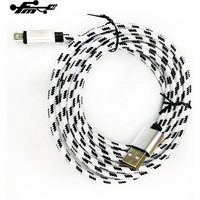 braided cable High Quality mobile phone data cable usb for iphone