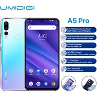UMIDIGI A5 Pro Android 9.0 Octa-core 6.3" Mobile Phone 16MP Triple Camera 4150mAh 4+32GB Global LTE 4G Fingerprint Smartphone