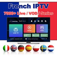 French IPTV Subscription 12 months Spain Italy Portugal Germany Sweden UK HD m3u reseller for Android box smart tv free test