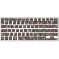 Custom Printing Laptop Keyboard Protector Dustproof Waterproof Rubber Skin Cover for Macbook