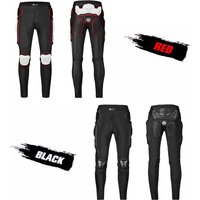 Man Off Road PE Shell Pants Motorcycle Riding Protection Equipment Horse Riding Breathable Quick Dry Armor Pants