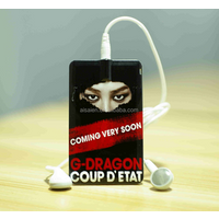 Customized memory card Credit Card Mp3 Player business card MP3
