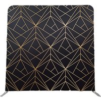 Factory Custom 10ft Fabric Tension Backdrop Stand Pattern Tension Pillowcase Fabric Photo Booth Backdrop