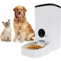 Hot Selling Pet Feeder Customized Quick Disassembly Design Full Clean Smart Automatic Pet Dog Cat Feeder