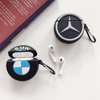 For Cartoon Apple Case Airpods 2 Silicone Airpod Cover With Hook