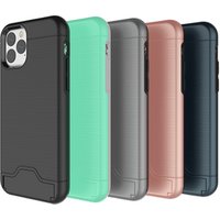 DIXIAN New Phone PC TPU Protective Anti fall Matte Rose Gold Phone Case for iPhone 11