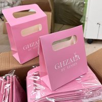 Wholesale Custom Printed Logo Luxury Gift Paper Bag Retail Boutique Shopping Paper Bags With Your Own Logo