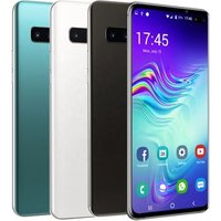 Android S10+ Mobile Phone 6.5" 19:9 Curved Screen MTK6580P Smartphone 1GB RAM 16GB ROM 2800mAh Android 6.0 3G iris unlock Phone