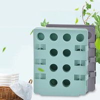 Clothes Folding Board Adjustable Clothes Folder with Towel Clips - Adult Dress Pants Towels T-Shirt Folder Board Easy Laundry