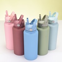 Custom 34oz 1000ml Stainless Steel Insulated Vacuum Flask Reusable Drink Water Bottles for Gym & Camping Termos De Agua