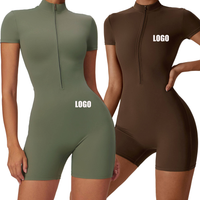 Bnice 8294 Custom Womens Yoga Jumpsuits Seamless One Piece Bodysuit Slim Breathable Romper Unicorn Jumpsuit for Fitness & Gym