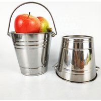 1.5L stainless steel 304 champagne wine bucket cooler metal ice bucket for beer
