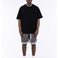 Print on Demand T-shirt Dropshipping 220GSM Tee Vintage Blank Plain Tshirt Cotton Printing Men 's T Shirts