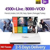 IPTV France Box Leadcool Android 8.1 TV Box with HD French Channels SUBTV Subscription 1 Year Shipped from France