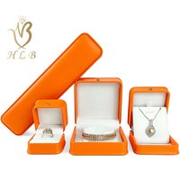 FREE Sample Dutch Luxury Jewellery Boxes Custom Pu Leather Jewelry Packaging Boxes with logo