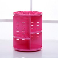 Rotatable Plastic Makeup Storage Organiser Box