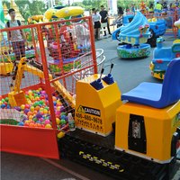 Indoor Outdoor Other Sports & Entertainment Park Attractions Kids Coin-Operated Ride Fun Machine Electric Car & Mini Excavator