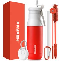 Portable Outdoor Handheld Water Bottle With Lanyard Insulation Stainless Steel Vacuum Wholesale Water Bottle for Car