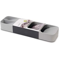 2019 Amazon hot sale plastic DrawerStore Set Kitchen Drawer Organizer Tray kitchen organiser Cutlery and Knives DrawerStore