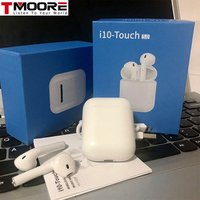 High Quality New China Factory Portable Bass Stereo Sound i10 Earphone Wireless Bluetooth 5.0 TWS Earbuds With Charging Case