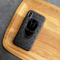 Ecofriendly super hero marvel silicone phone case for iphone x xr xs max