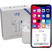 i12 TWS Wireless Blue tooth Earphone In-ear Touch Control Universal Function Earphones headphone TWS i12