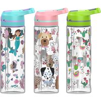 Custom Outdoor Sport Children's Eco-Friendly Cartoon Water Bottle BPA-Free Food Grade Plastic with Straw for Boiling Water