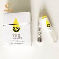 TKO Vape 0.5 ml 1ml Ceramic Tip Cartridge Tank Atomizer No Leak TKO for Vape Pen