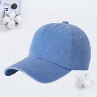 Wholesale Custom Logo Retro Vintage Washed Cotton Adjustable Unstructured Dad Hats Solid Color Distressed Sports Baseball Caps
