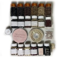 Pre-loaded Micro Rings Silicone Micro Rings Links Beads Hair Extension Tools Made Easi Loop Hook Plier for Hair Salon