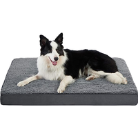 Manufacturer Wholesale Washable Egg Memory Foam Pet Mat Product Supplier Large Dog Bed Orthopedic