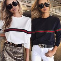 New Harajuku Graphic Tees Women Long Sleeve T Shirt Womens Printed T-shirt Female Shirts Tee Tops Casual T-shirts