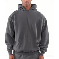 100% Cotton Oversized Unisex Hoodie New Double Printed Custom LOGO Sublimation Plain Hooded with Cartoon Pattern