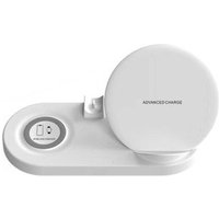 New Product Ideas 2019 2 in 1 Leather Wireless Charger for Apple Watch and Mobile Phone