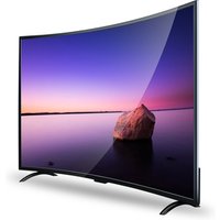Super September Verified Supplier 55inch OEM UHD Screen 4K LED Television Smart Curved TV