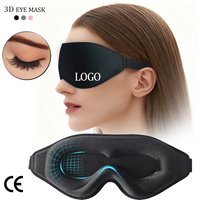 Best Comfy 3d Contoured Cup Sleep Eye Mask Midnight Blue Eyemask Sleeping Mask Eye 3d