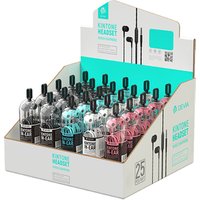 Devia 3.5mm headphone jack active headphone wholesale sport rohs in-ear wired earphone earbuds