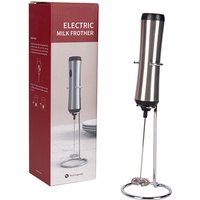Automatic Rechargeable Home Coffee Milk Foam Maker Modern Design Metal Electric Household Frother for Home Use