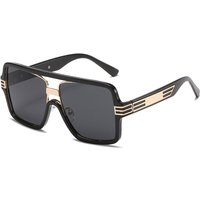 2024 New Men's Women's Retro Style Sunglasses Fashion Brand Oversized Square Shades UV400 Lenses PC Frame Material Custom Logo