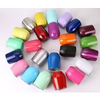 Double-Wall Stainless Steel Wine Tumbler with Lid
