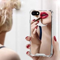 Shockproof Tpu Cell Phone Back Cover For Iphone 6 Mirror Case,Phone Case Mirror