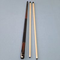 Xmlivet High Quality Handmade 6pieces Wood Inlay Billiards Pool Cues 58inch+13mm Radial Pin With Genuine Leather and Two Shafts