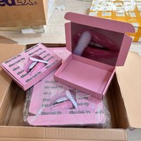 Custom Printed LOGO Mailers Folding Gift Paper Box Cardboard Shipping Corrugated Packaging Mailer Boxes Custom