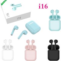 2019 New i16 TWS 1-1 wireless in-ear binaural call Jerry 5.0 Bluetooth earphone for iphone xiaomi pk i10 i12 i13 i14 i15 tws