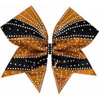 One-Stop Custom Cheer Bows Wholesale Cheap Cheerleading Bows With Rhinestones