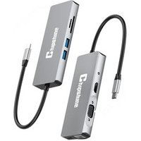 Manufacturer Total Types Of USB C Hubs Ethernet 4k Hd-mi Vga Card Reader Audio 2.0 3.0 Ports