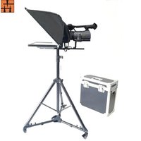22 inch professional studio teleprompter with multi-function controller