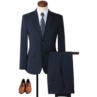 2024 Men Business Suit Single Breasted High Quality 3 Piece Set Men's Suits Black Wedding Suits for Men
