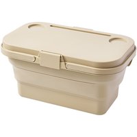 Large Capacity Multifunctional Portable Storage Basket-Outdoor Foldable Convenient Travel Fruit Basket Lid Camping Plastic PP