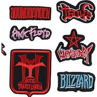 Ready to Ship Custom Iron on Patches Embroidery Patch for Clothing
